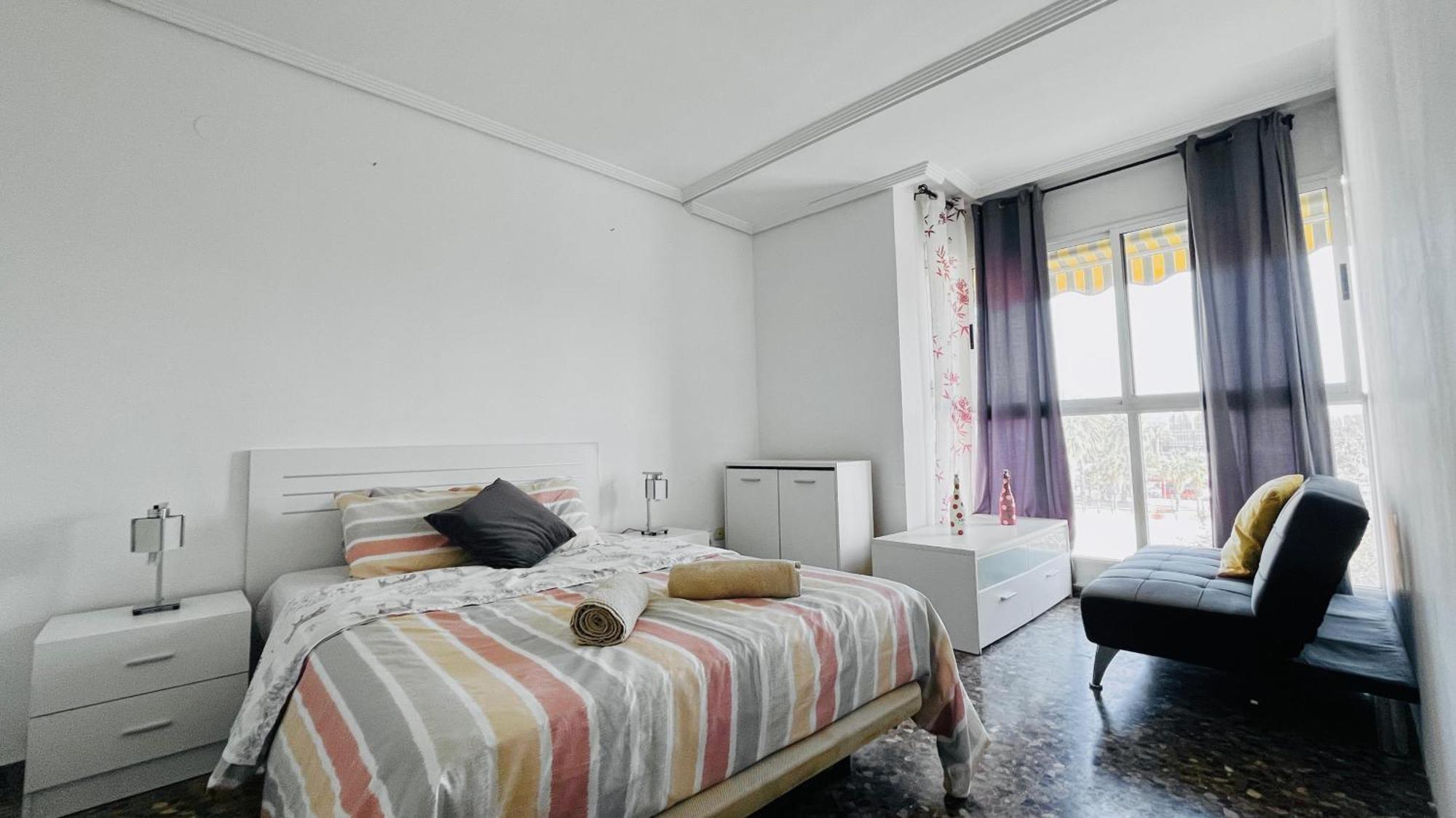 Apartament Apartamento Compartido Con Vista Al Puerto Walencja Zewnętrze zdjęcie